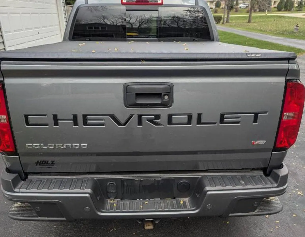 2021-2022 Chevrolet COLORADO TAILGATE Lettering