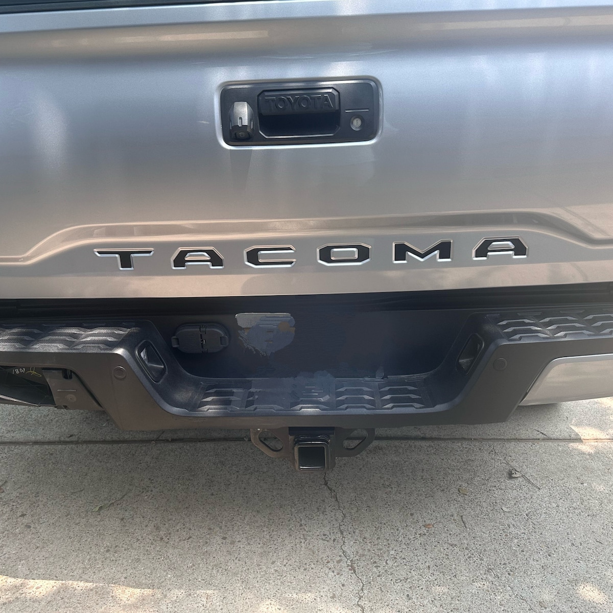 2016-2023 Toyota Tacoma TAILGATE Lettering